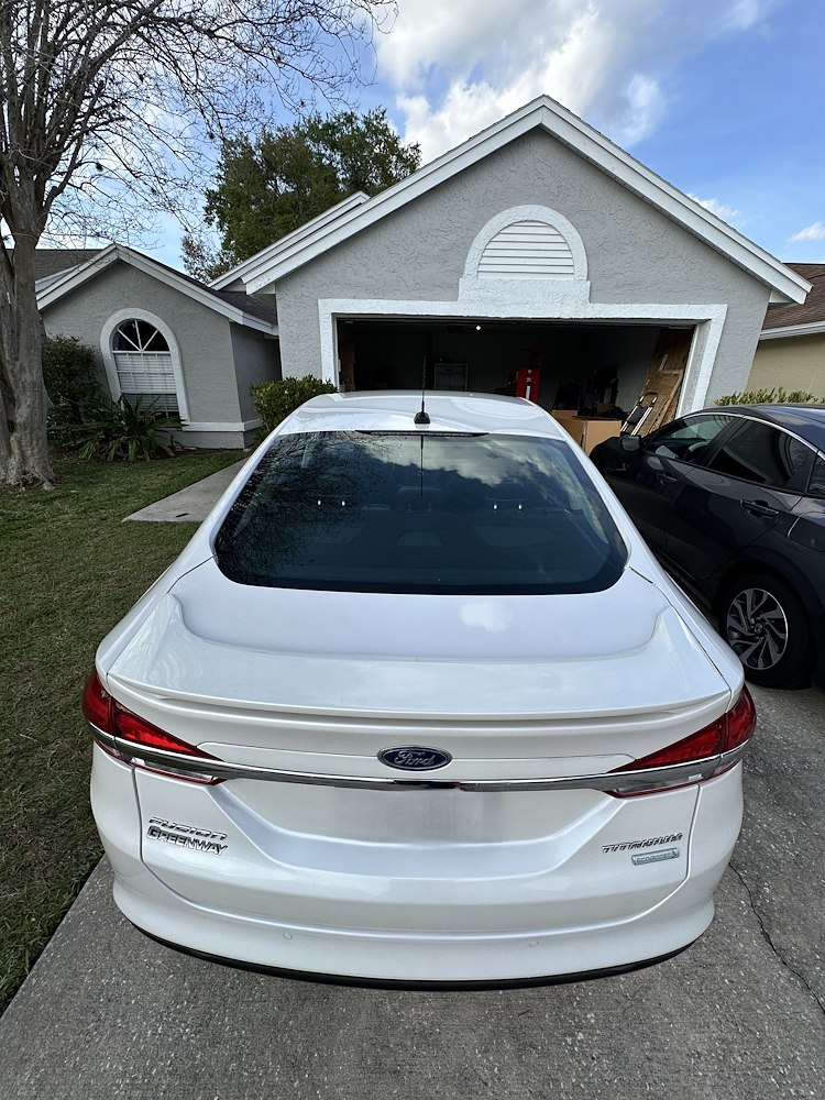 Back passenger interior after